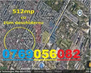 Teren intravilan 512 mp, 16 m deschidere, Radu Negru - Vizirului - Braila