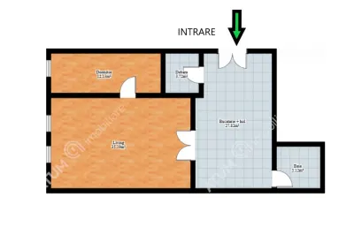 De vanzare apartament cu 2 camere si gradina situat in zona centrala a orasului Cisnadie - foto 6
