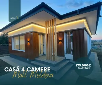 Casa 4 camere | 100 mp | Predare imediata | Moldova Mall - Miroslava