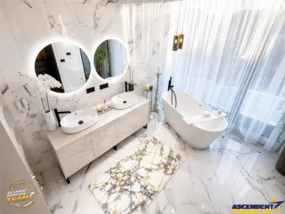 Deasupra Brasovului, penthouse spectaculos,420 mp, rooftop privat, panorama oras si munti,design bespoke,2 garaje - foto 5
