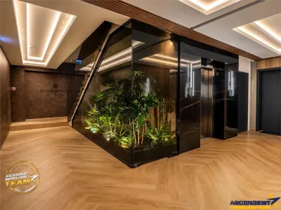 Deasupra Brasovului, penthouse spectaculos,420 mp, rooftop privat, panorama oras si munti,design bespoke,2 garaje - foto 6