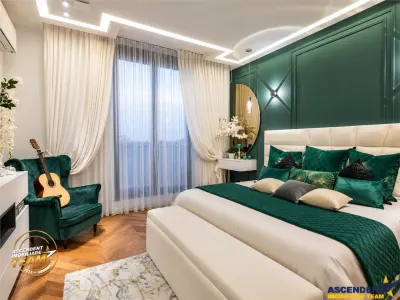Deasupra Brasovului, penthouse spectaculos,420 mp, rooftop privat, panorama oras si munti,design bespoke,2 garaje - foto 9