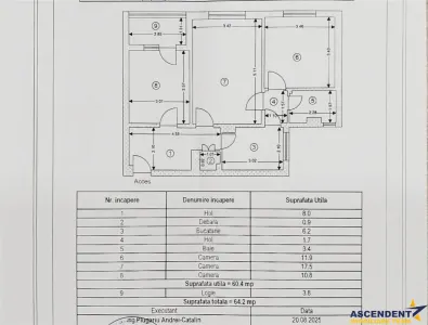 Apartament 3camere, etaj intermediar, priveliste si lumina naturala, Calea Bucuresti, Brasov - foto 9