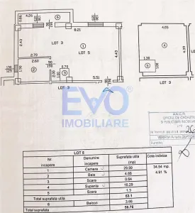 Apartament 2 camere, loc de parcare, geam la baie, zona Valea Adanca - foto 8