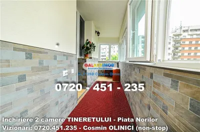 IINCHIRIERE 2 camere TINERETULUI (CR Motru, Piata Norilor) renovat - foto 18