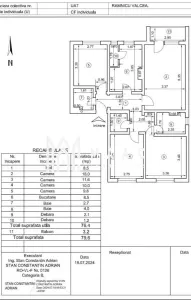 Apartament 4 camere de vânzare | Râmnicu Vâlcea, Ostroveni | 80 mp - foto 7