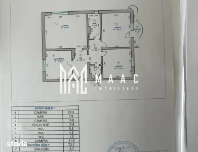 Apartament 3 camere de vânzare | Sibiu, Terezian | renovat - foto 2