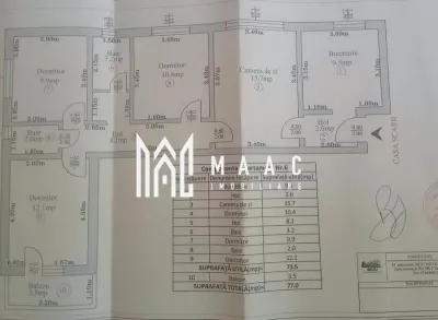 Apartament 4 camere I 73 Mpu I Etaj 1 I Decomandat I Rahovei - foto 16