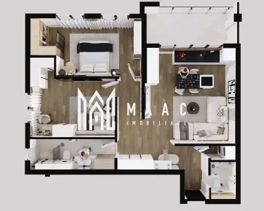 APARTAMENT 3 CAMERE I 71.1 I CALEA SURII MICI - foto 33