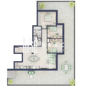 Penthouse 3 camere | Etaj 4 | Balcon 107.2 mp | Turnisor - Sibiu