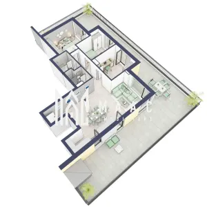 Penthouse 3 camere | Etaj 4 | Balcon 107.2 mp | Turnisor - foto 5