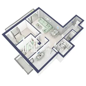 Apartament 3 camere | Balcoane 15.1 mp | Etaj 1 | Turnisor - foto 5