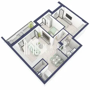 Apartament 3 camere | Balcoane 16.2 mp| Gradina ca. 63mp | Turnisor - foto 5