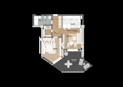 Apartament 2 camere I 65 mpu I Parter I Parcare I Evo- Șelimbăr - foto 6