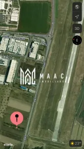 Teren Intravilan | 6400 mp | zona aeroport - Sibiu