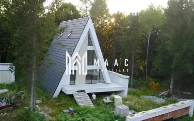 Cabană A-Frame | Porumbacu de Sus | 3 camere | 153 MPU | Castelul de Lut - Porumbacu de Sus