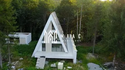 Cabană A-Frame | Porumbacu de Sus | 3 camere | 153 MPU | Castelul de Lut - foto 2