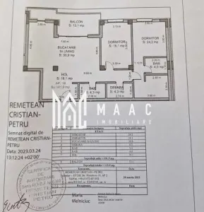 Apartament 3 camere | Etaj 1 | Balcon | Parcare | Balanta - foto 2