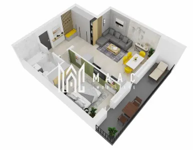 Apartament 2 Camere I Sibiu I Doamna Stanca I Balcon I Parcare Inclusă - foto 4
