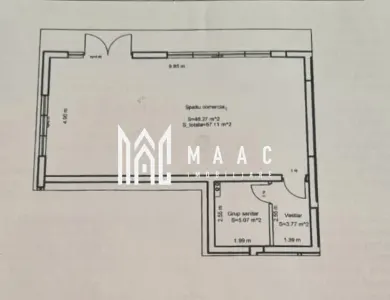 Spatiu comercial/birouri I Parcare I Doamna Stanca - foto 7