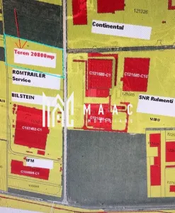 Teren intravilan 20.800 mp | Exterior Vest, Sibiu | deschidere 98 m - Sibiu