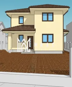 Casă Individuală | 5 camere | 132 MPU | Alb/Roșu | Șura Mică - foto 3