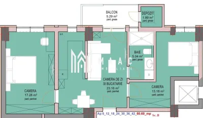 Apartament 2 camere  | Zona Doamna Stanca | Parcare - foto 2