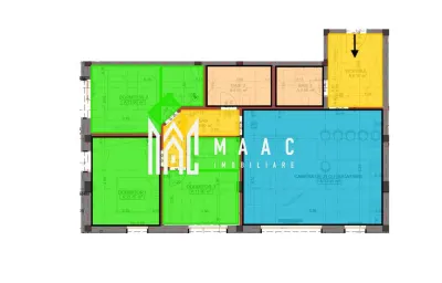 Apartament 4 camere | 95,05 mp utili | Etaj 1 |  Arhitecților - foto 3