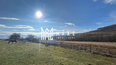 Teren 9.000 mp I Deschidere 96 ml I Curent pe Teren I lângă Gusterland - Sibiu