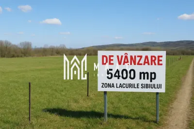 Teren de vânzare | 5400 mp | Zona Lacurile Sibiului - Sibiu