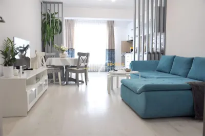 Apartament 2 camere decomandat deosebit, imobil nou, mobilat lux, piscina - Constanta