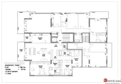 Apartament spatios langa parcul Kiseleff | 3 locuri de parcare - foto 9
