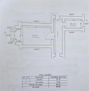 Garsoniera pretabila birou in Centrul Istoric Palatul Soarelui - foto 4