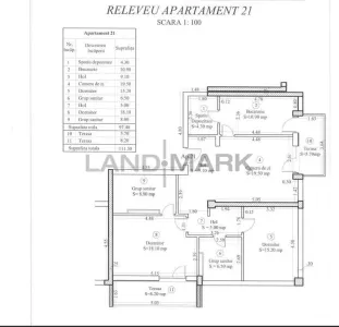COMISION 0% DE INCHIRIAT Apartament 3 camere, 2 bai, str Barcelona - foto 3