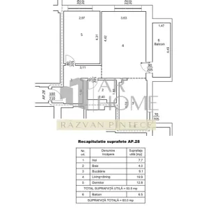 Apartament 2 camere, parcare subterana, MRS Gradinile Albert Ploiesti - foto 7