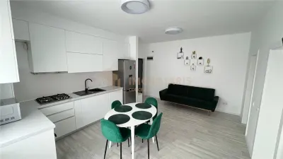 Chirie apartament 2 camere bloc nou - foto 2