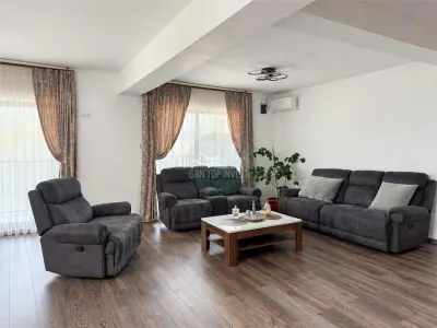 Casa moderna 4 camere pivnita 264mp teren zona Tineretului - foto 4