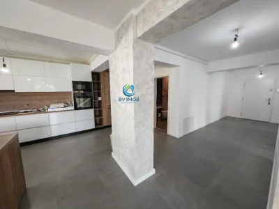 Inchiriem Apartament 3 Camere, Partial Mobilat, Open Space, Tractorul - foto 12