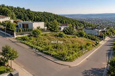 Teren 802 mp | Făget | Front la două străzi | Cartier nou de case și vile - Cluj-Napoca