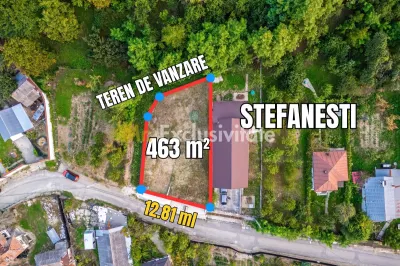 Teren intravilan cu priveliște deosebită  - Ștefănești, Argeș - foto 2