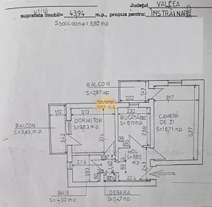 Apartament 2 camere, decomandat, etaj 3 - Ostroveni - foto 6