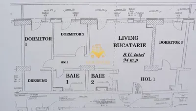 4 camere Centru ,Mihai Viteazu |94 mp finisat et 18 parcare inclusa | - foto 2