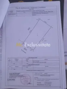 Teren intravilan Bradu 1312 mp 2 deschideri - foto 3