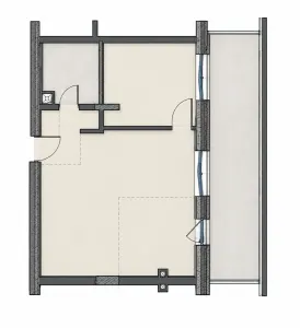 Apartament 2 camere, terasa, etaj intermediar, garaj, Eroilor - foto 12