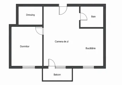 Apartament 2 camere, dressing, balcon, parcare, NewCity Eroilor - foto 18