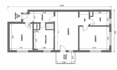 Apartament de vanzare, 3 camere, Cantemir - Oradea - foto 21
