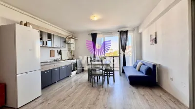 Apartament 2 Camere utilat si mobilat cu balcon si Parcare - Cartier Arhitectilor - foto 12