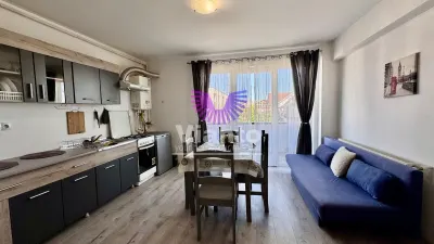 Apartament 2 Camere utilat si mobilat cu balcon si Parcare - Cartier Arhitectilor - foto 7