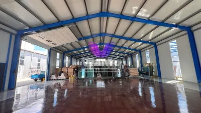 Hala industriala 600 mp si curte libera 700 mp, - Parcul Industrial Sura Mare - foto 3