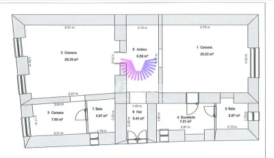 Apartament 3 camere 91 mp| 2 unitati locative Ultracentral |Oportunitate afacere - foto 11